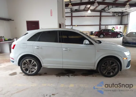 2016 Audi Q3 2.0T Premium Plus z USA, uszkodzony, nr VIN WA1GFCFS3GR024347